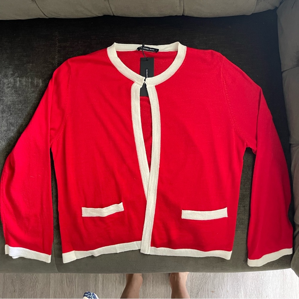 Samantha Sung Cardigan Sweater